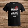Herren Shirt Spruch Mathe 0 Schwarz