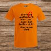 Herren Shirt Spruch Mathe 0 Orange
