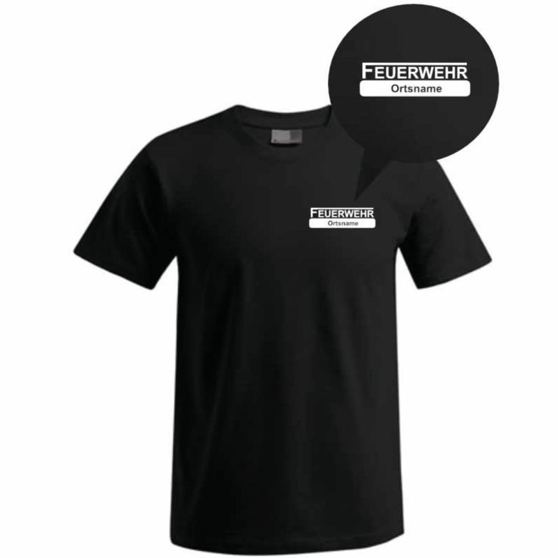 Feuerwehr T-Shirt Mit Ortsnamen